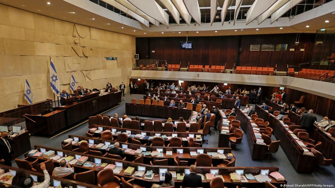 İsrail parlamentosu Knesset'in genel kurul salonu - (03.11.2021)