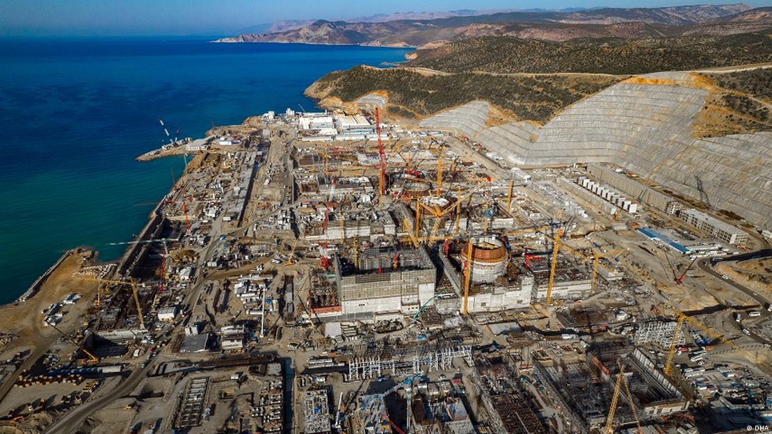 Akkuyu Nükleer Güç Santrali Rusya tarafından inşa ediliyor
