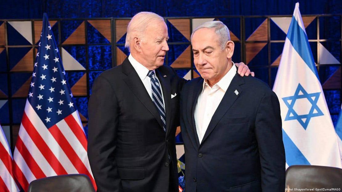 ABD Başkanı Joe Biden ile İsrail Başbakanı Benyamin Netanyahu - (18.10.2023 / Tel Aviv)